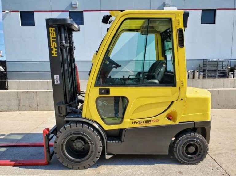 Cómo determinar el año de fabricación de un montacargas Hyster